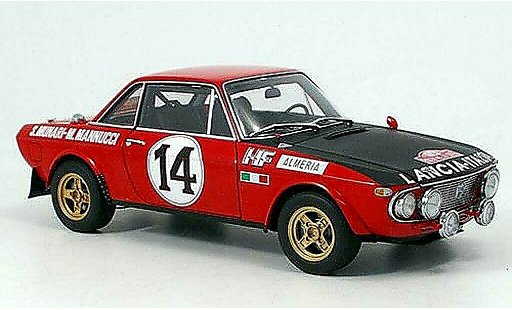 Lancia Fulvia HF 1/18 Autoart 1.6 munari-man. 1972 coche miniatura