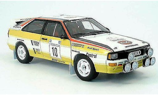 Audi Quattro rallye 1/18 Autoart Rally lwb blomquist acropolis 1984 coche miniatura