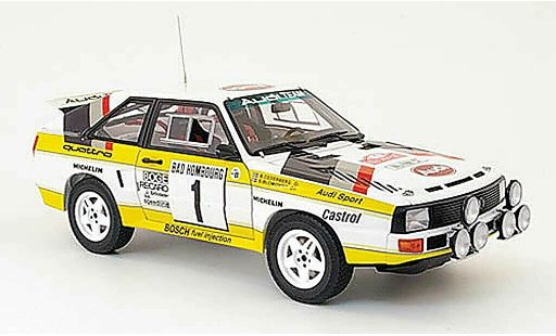 Audi Sport Quattro rallye 1/18 Autoart no.1 monte carlo 1985 coche miniatura