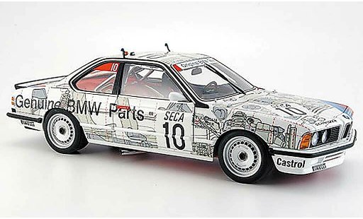 Bmw 635 CSi 1/18 Autoart m gruppe a 1986 coche miniatura