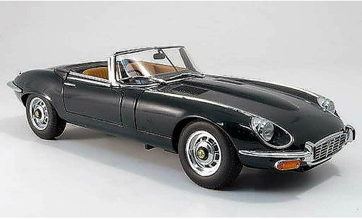 Jaguar E-Type 1971 1/18 Autoart verde fonce coche miniatura
