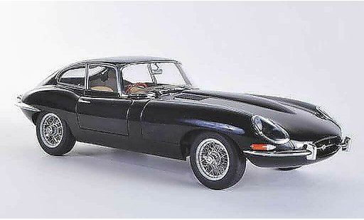 Jaguar E-Type Coupe 1/18 Autoart Series 1 negro RHD coche miniatura