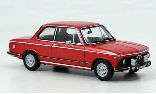 Bmw 2002 tii 1/43 Autoart L rojo 1974 coche miniatura