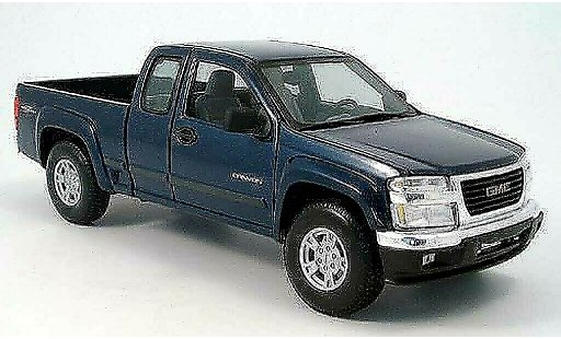 GMC Canyon Base 1/18 Maisto azul 2004 coche miniatura