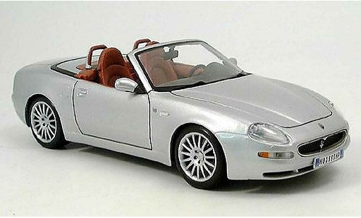 Maserati GT Spyder Base 1/18 Maisto gris 2004 coche miniatura