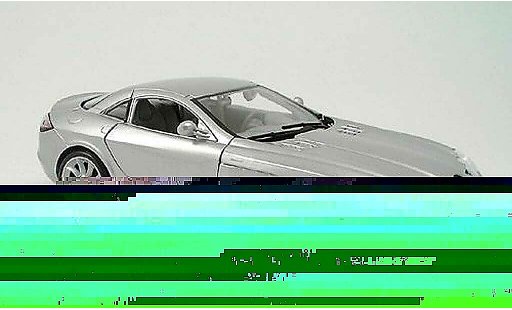 Mercedes SLR Base 1/18 Maisto mclaren gris metallized 2003 coche miniatura