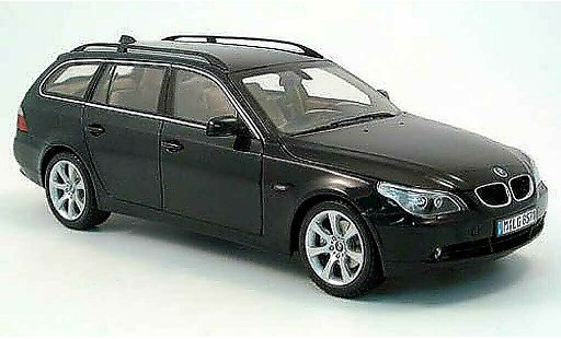 Bmw 525 E61 1/18 Kyosho i touring negro 2004 coche miniatura