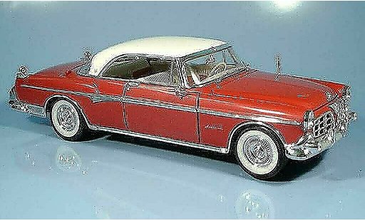 Chrysler Imperial Sedan 1/18 Signature rojo 1955 coche miniatura