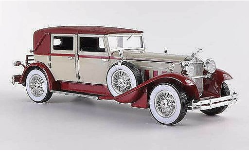 Duesenberg 1934 Phaeton 1/18 Signature beige/rojo 1 coche miniatura