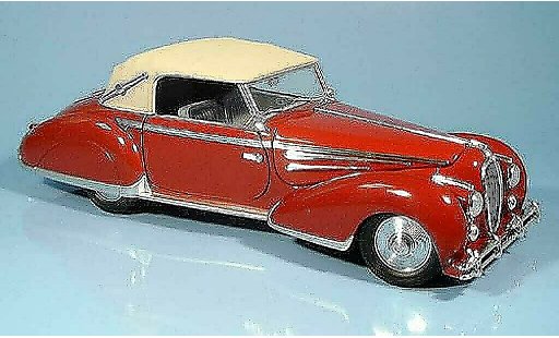 Delahaye 135 Cabriolet 1/18 Signature M rojo 1947 coche miniatura