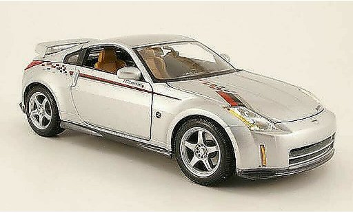 Nissan 350Z Nismo 1/18 Maisto s-tune gris metallized coche miniatura