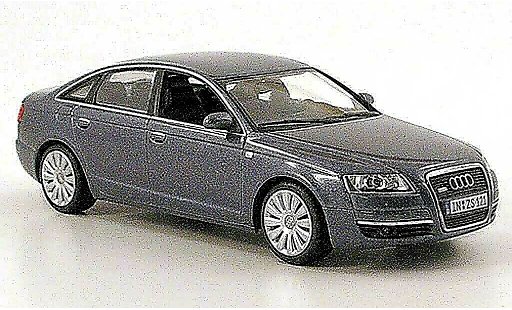 Audi A6 berline 1/43 Minichamps (C6) gris 2004 coche miniatura