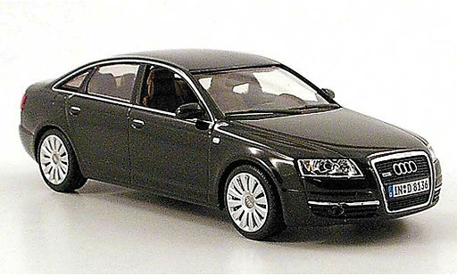 Audi A6 berline 1/43 Minichamps (C6) negro 2004 coche miniatura