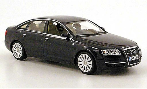 Audi A6 berline 1/43 Minichamps (C6) azul 2004 coche miniatura