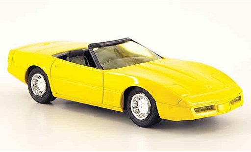 Chevrolet Corvette Convertible 1/43 Solido C4 Descapotable amarillo 1984 coche miniatura