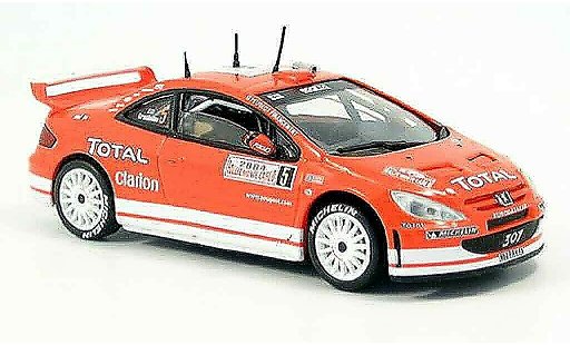 Peugeot 307 WRC 1/43 Solido 2004 coche miniatura