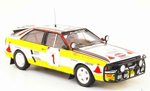 Audi Quattro rallye 1/43 Trofeu No.1 HB Safari Rally 1984 coche miniatura