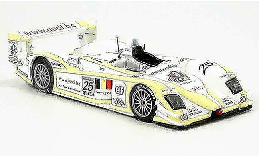 Audi R8 LMP course 1/43 IXO 2003 Arat Kristansen ganador Spa coche miniatura