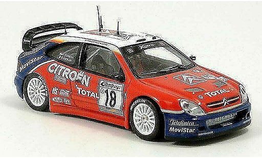 Citroen Xsara WRC 2003 1/43 IXO Loed-Elena ganador Alemania coche miniatura