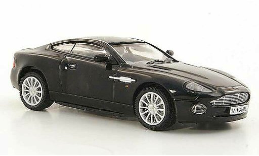Aston Martin Vanquish coupe 1/43 Vitesse negro RHD 2002 coche miniatura