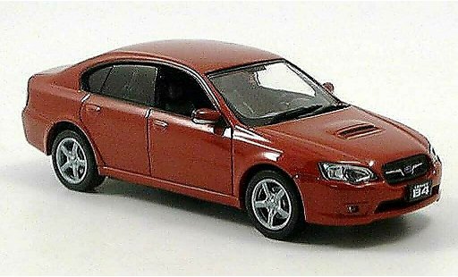 Subaru Legacy 3.5 GT 1/43 J Collection rojo 2003 coche miniatura