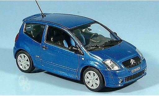 Citroen C2 Berline 1/43 Norev azul 2003 coche miniatura
