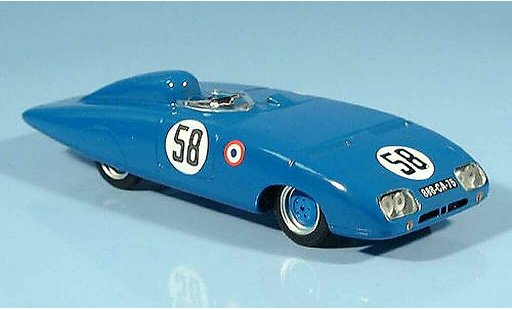 Panhard X88 Le Mans 1/43 Bizarre LM No.58 24h 1954 coche miniatura
