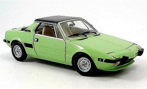 Fiat X 1/9 Targa 1/18 Minichamps verde 1974 coche miniatura