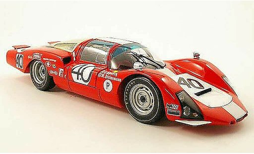 Porsche 906 1967 1/18 Minichamps lh no.40 squadra tartaruga 12h sebring d.spoerry r.steinemann coche miniatura