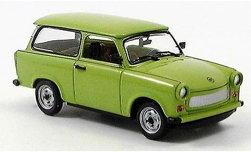 Trabant 601 Universal 1/43 Minichamps verde 1985 coche miniatura