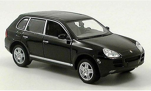 Porsche Cayenne S 1/43 Minichamps negro 2002 coche miniatura