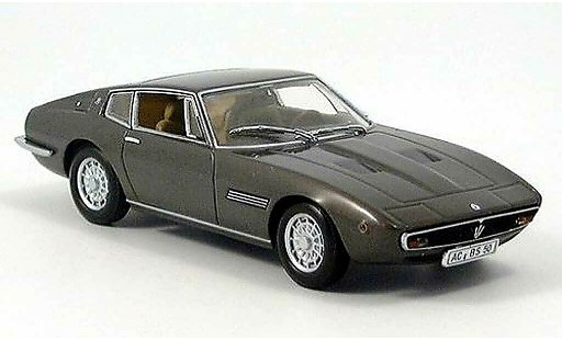 Maserati Ghibli coupe 1/43 Minichamps marron 1972 coche miniatura
