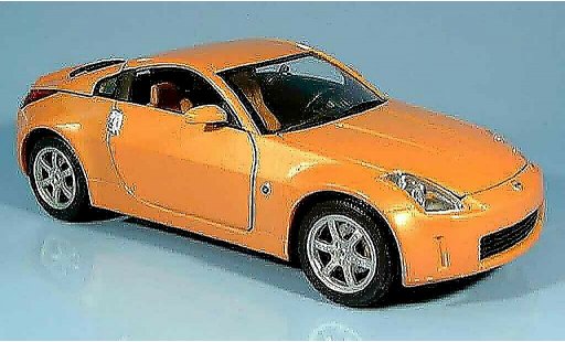 Nissan 350Z Base 1/18 Yat Ming coupe naranja 2003 coche miniatura
