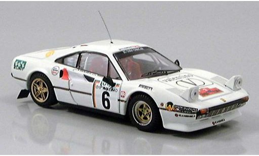 Ferrari 308 GTB 1/43 Best Elba Roggi-Ercolani 1965 coche miniatura