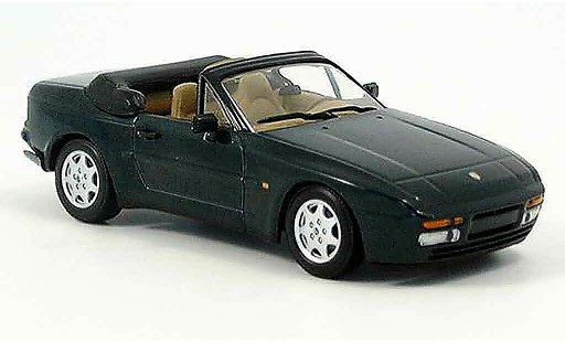 Porsche 911 1991 1/43 Minichamps Descapotable verde coche miniatura