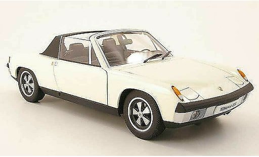 Porsche 914/6 Base 1/18 Autoart 6 elfenbein coche miniatura