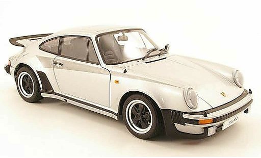 Porsche 911 Turbo 1/18 Autoart 3.0 gris allise coche miniatura