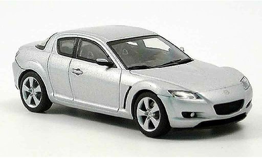 Mazda RX8 Base 1/43 Autoart RX 8 gris metallisee coche miniatura