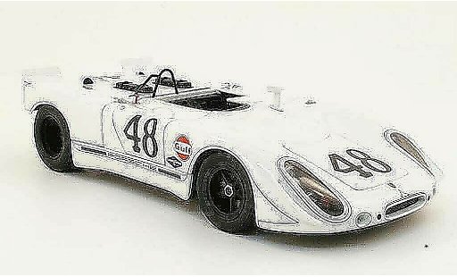 Porsche 908 1970 1/18 Autoart 2 no.48 s.mcque/p.revson sebring coche miniatura