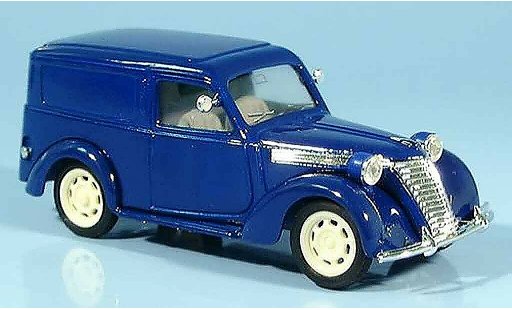 Fiat 1100 Furgone 1/43 Brumm E azul Furgoneta coche miniatura