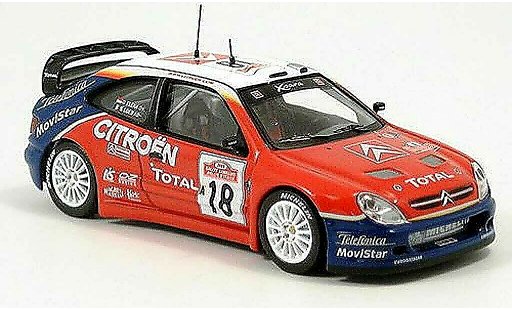 Citroen Xsara WRC 2003 1/43 IXO ganador Sanremo coche miniatura