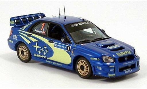 Subaru Impreza WRC 1/43 IXO Suecia 2004 coche miniatura