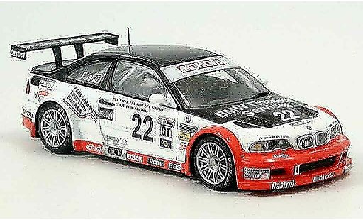 Bmw M3 course 1/43 Minichamps GTR E46 Daytona Said Auberlen Marks Hand Jonsson 2004 coche miniatura