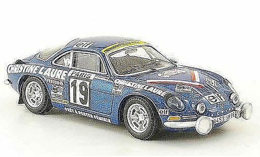 Alpine A110 rallye 1/43 Trofeu Coupe d Dames M. Mouton-Conconi coche miniatura