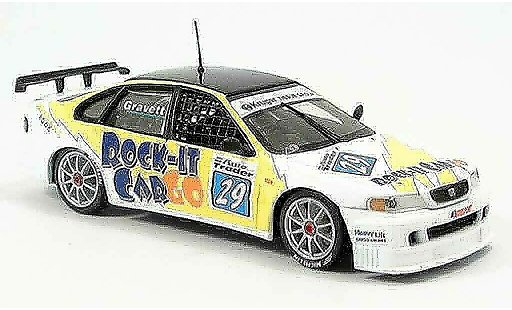 Honda Accord Base 1/43 Onyx R. Gravett BTCC 1998 coche miniatura
