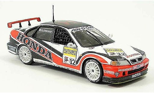 Honda Accord Base 1/43 Onyx T. Kristensen STW 1998 coche miniatura
