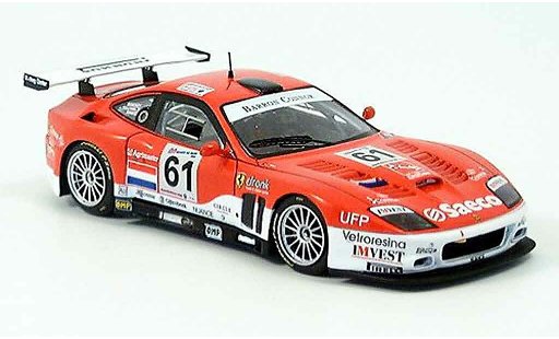 Ferrari 575 M 1/43 Red Line maranello barron connor no. 61 lm 2004 coche miniatura