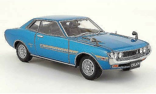 Toyota Celica 1600 GT 1/18 Autoart (ta22) azul coche miniatura