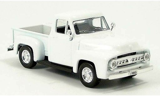 Ford F-100 Pickup 1/43 Yat Ming F 100 Pick Up blanco 1953 coche miniatura
