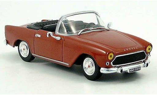 Simca Oceane Base 1/43 Norev rojo 1958 coche miniatura